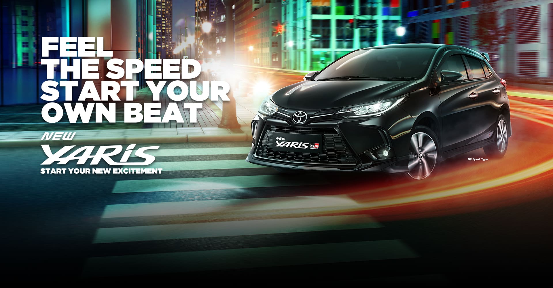 NEW YARIS GR BANNER