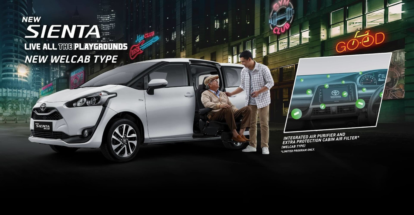 SIENTA WELCAB BANNER